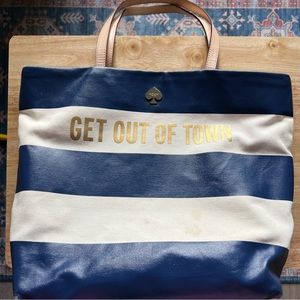 Kate Spade | get out of town tote